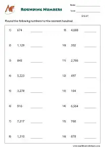 rounding numbers worksheets free printable worksheets mathfun worksheet