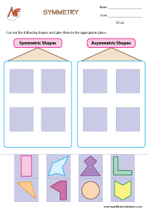 Symmetry Worksheets
