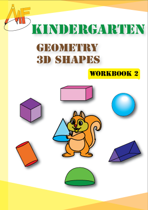Geometry 3D shapes Workbook
