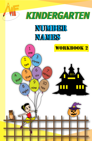 Kindergarten Number Names Workbook