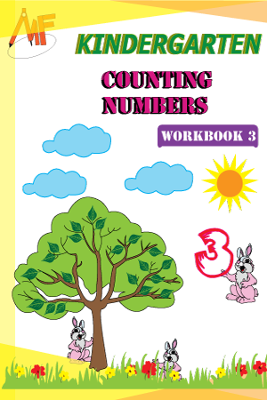 Kindergarten Counting numbers workbook