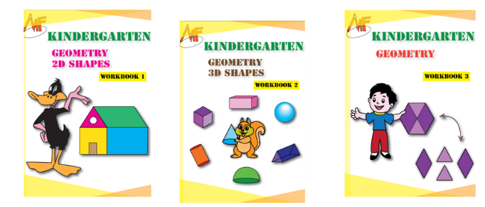Kindergarten Geometry Workbooks