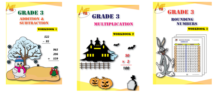 Grade 3 Number and Operations Workbooks