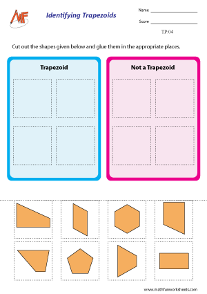 Trapezoid Worksheets