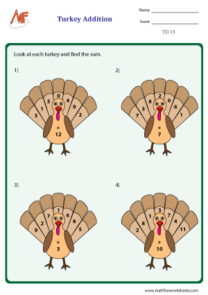 Thanksgiving Day Worksheets