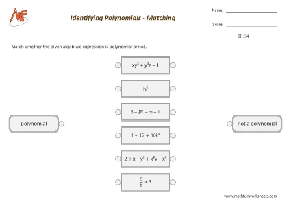 Polynomials Worksheets Polynomials Worksheets Math Fun Worksheets