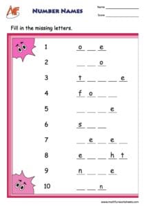 Missing letters