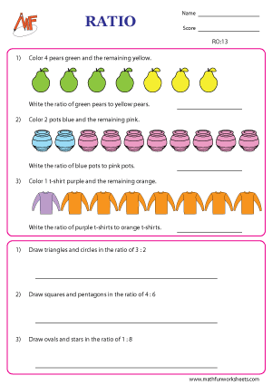 Ratio Worksheets