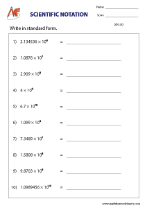 Scientific Notation