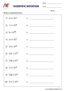 Scientific Notation
