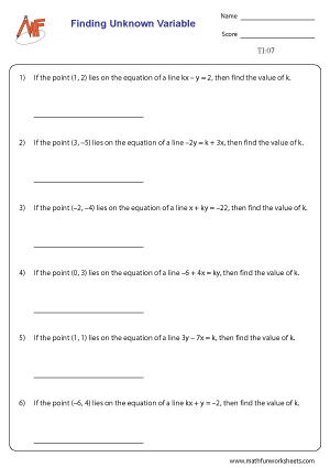 Two Intercept Form