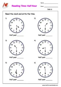 Time Worksheets