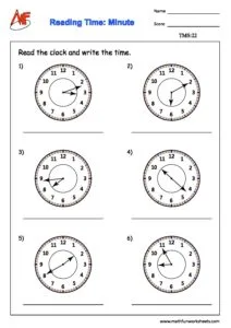 Time Worksheets