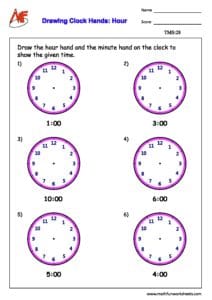 Time Worksheets