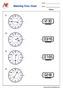 Time Worksheets