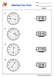 Time Worksheets