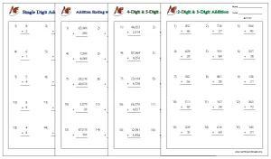 Vertical Number Addition