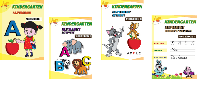 Kindergarten Alphabet Workbooks