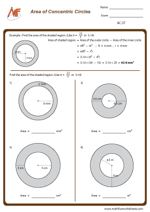 Area of Circles