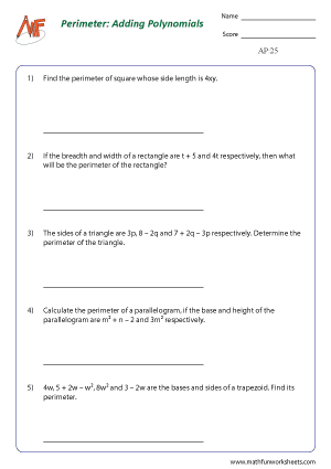 Adding Polynomials