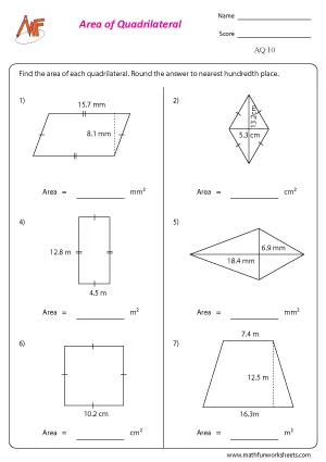 Area of Quadrilateral