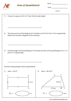 Area of Quadrilateral