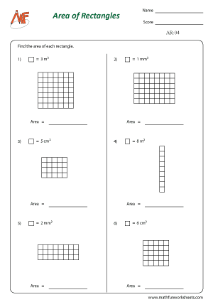 Area of Rectangle