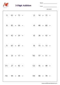2 -digit Addition