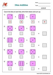 Dice Addition