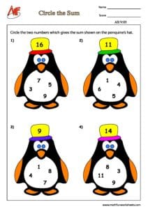 Circle the Sum