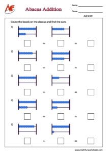 Abacus Addition
