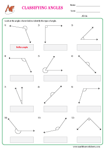 Types of Angles