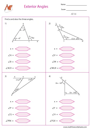 Angles in Triangles