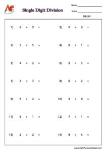 Division Worksheets