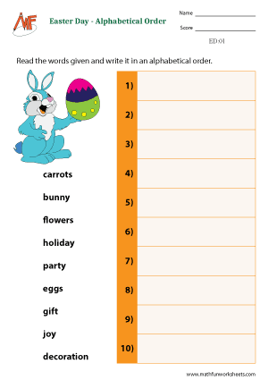 Easter Worksheets