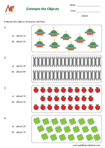 Estimation Worksheets
