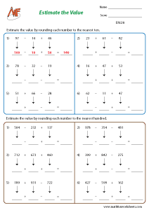 Estimation Worksheets