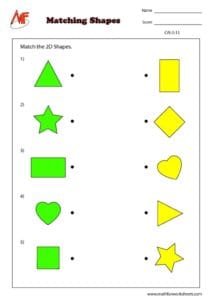 2D Shapes Worksheets
