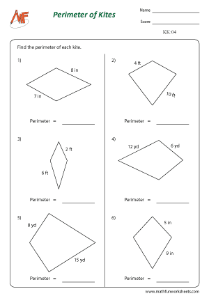 Kite Worksheets