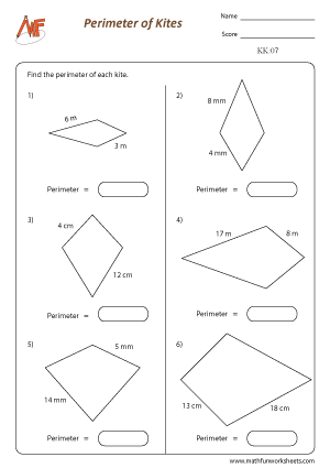 Kite Worksheets