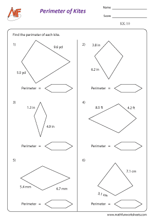 Kite Worksheets