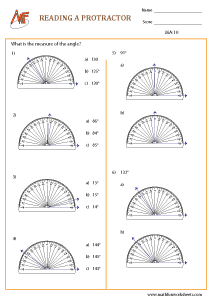 Measuring Angles