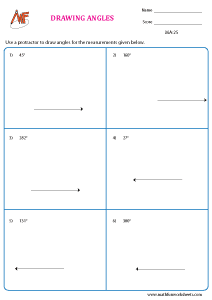 Measuring Angles