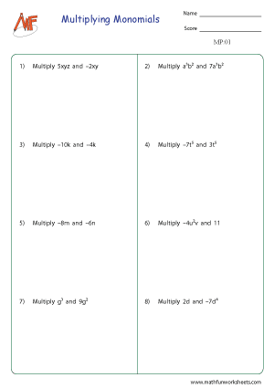 Multiplying Polynomials