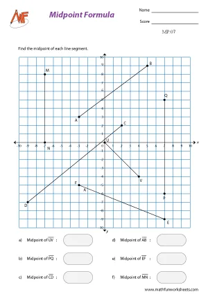 Midpoint Formula