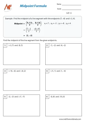 Midpoint Formula