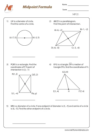 Midpoint Formula