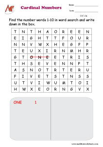 Cardinal & Ordinal Numbers
