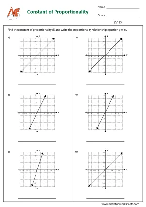 Proportion Worksheets | Math Fun Worksheets