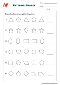 Pattern Worksheets
